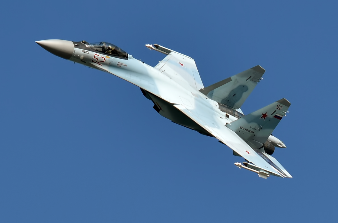 Một chiếc Su-35 của Nga. Ảnh: RT Một chiếc Su-35 của Nga. Ảnh: RT