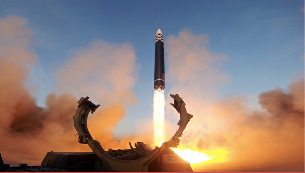 Hình ảnh tên lửa Hwasong-17 của Triều Tiên. (Ảnh: KCNA) Hình ảnh tên lửa Hwasong-17 của Triều Tiên. (Ảnh: KCNA)