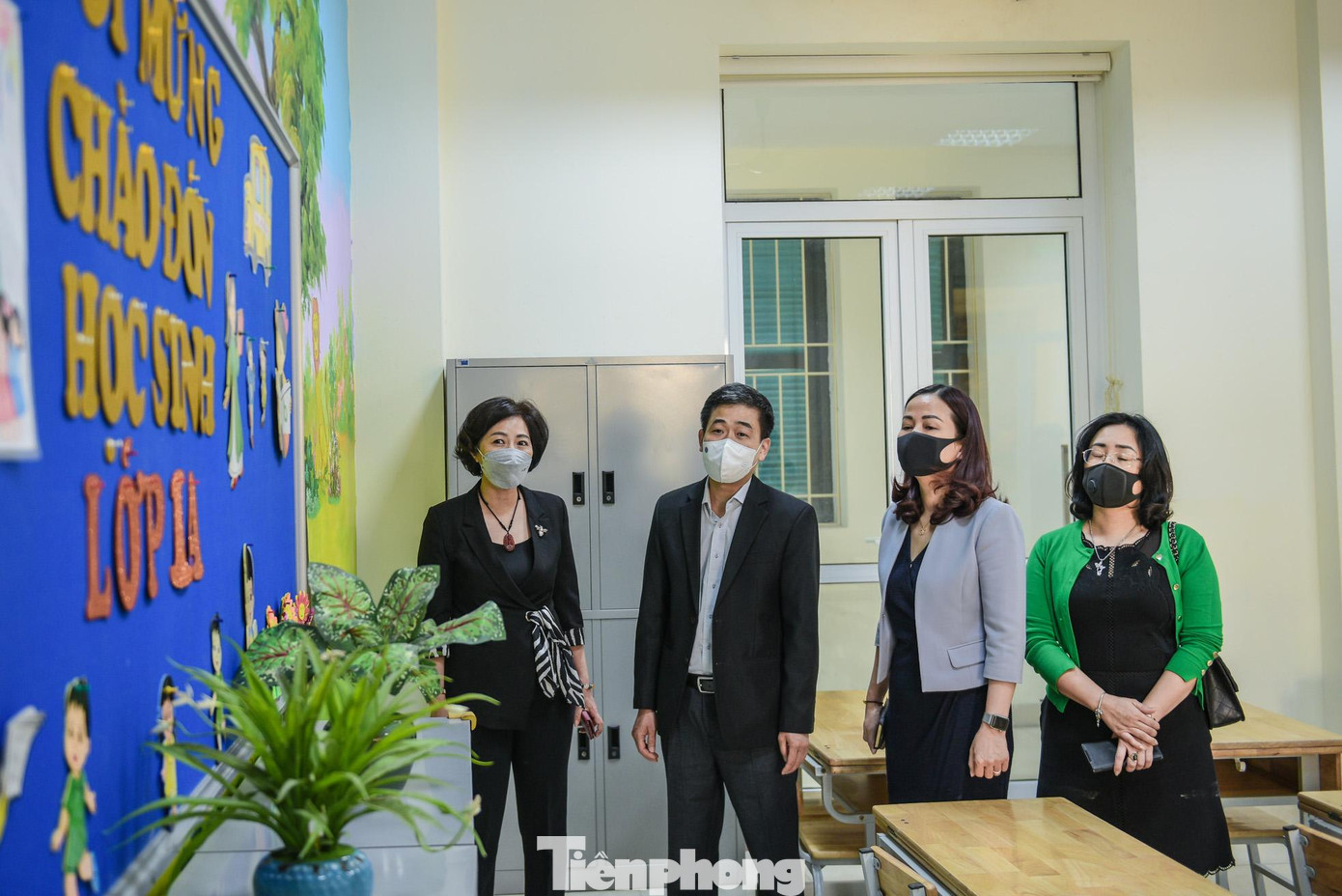 Cô Liên cho biết thêm, trong buổi học cuối cùng về trực tuyến thì các cô giáo của nhà trường cũng lại tập huấn lại cho các học sinh tất cả những nội dung mà các con sẽ cần phải làm khi quay trở lại trường.