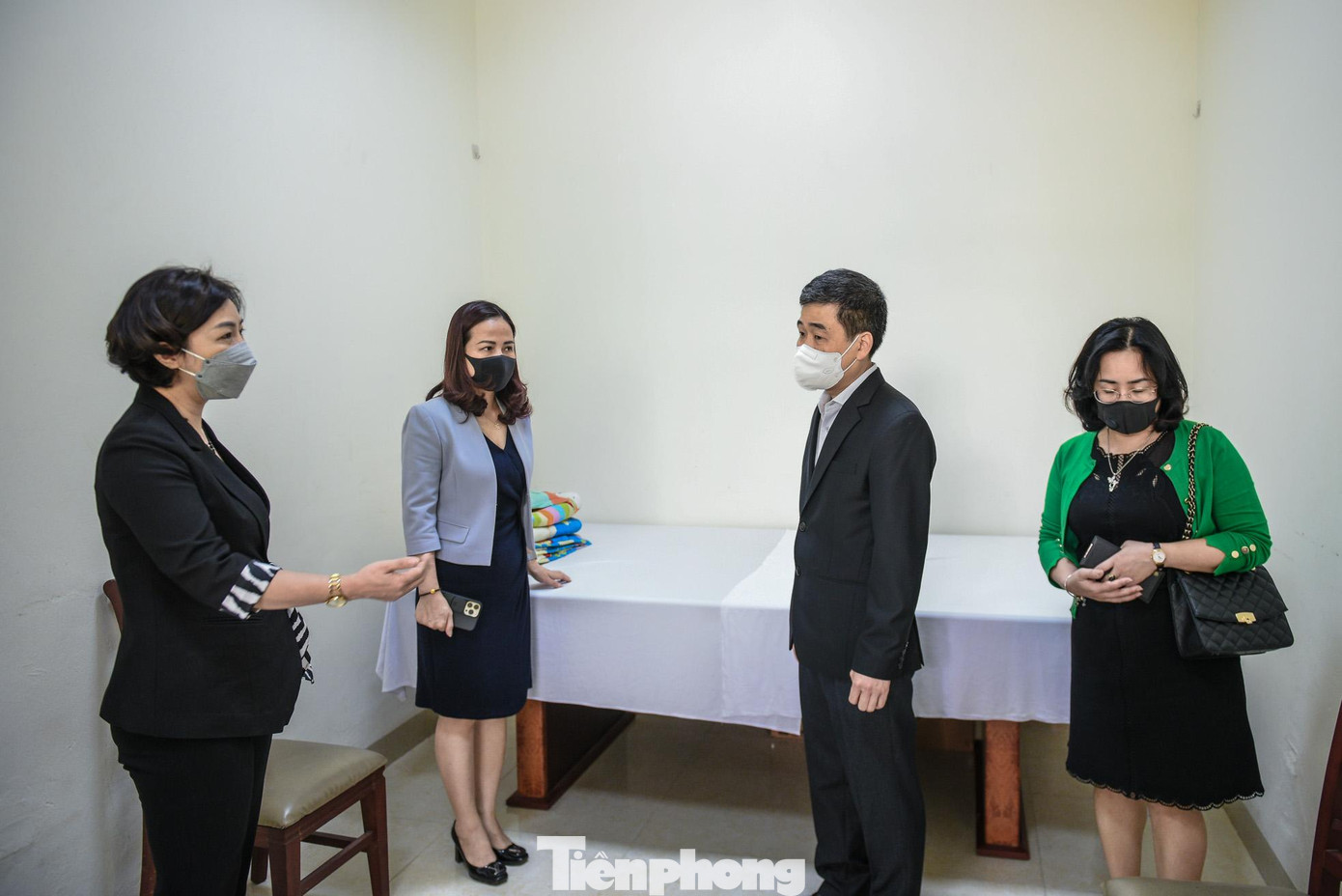 Phòng cách ly sẵn sàng cho mọi trường hợp xảy ra.