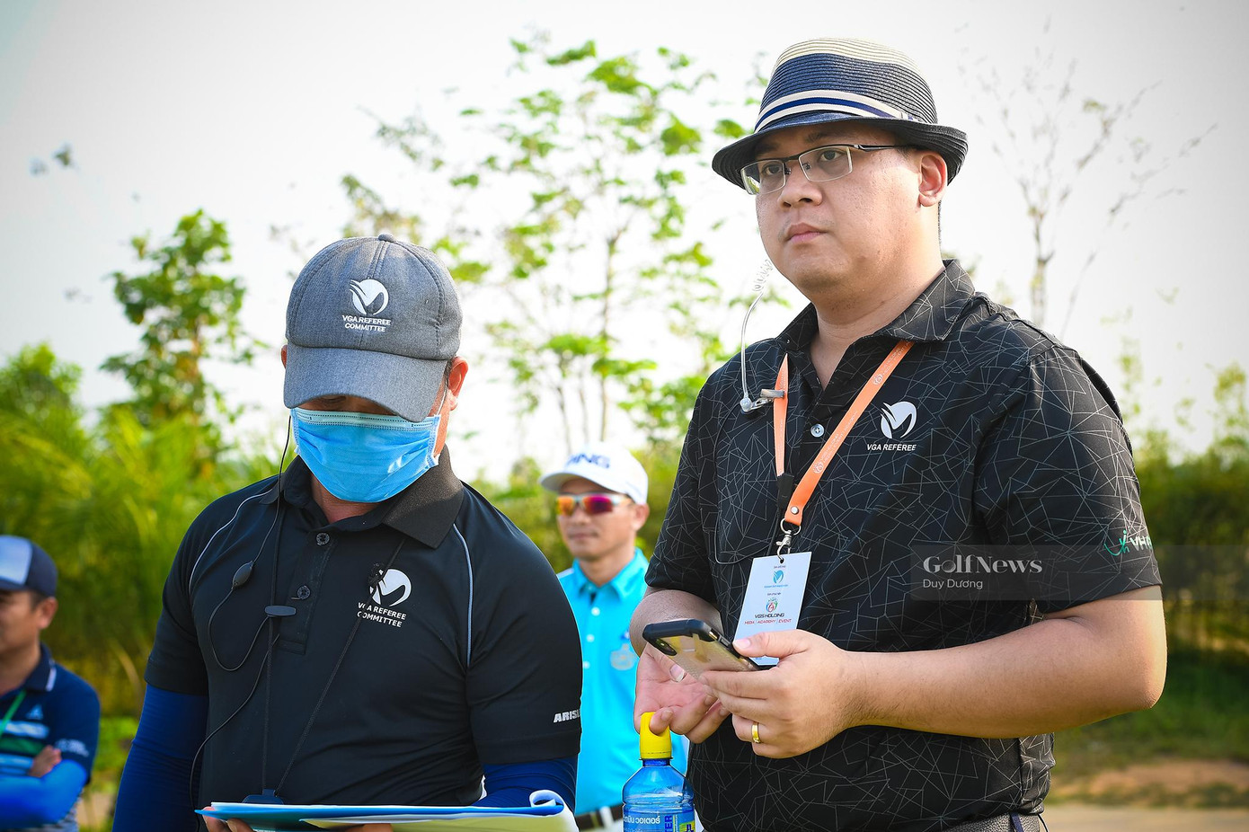 Vũ Nguyễn tham gia điều hành trong giải đấu VGA Union Cup 2021.