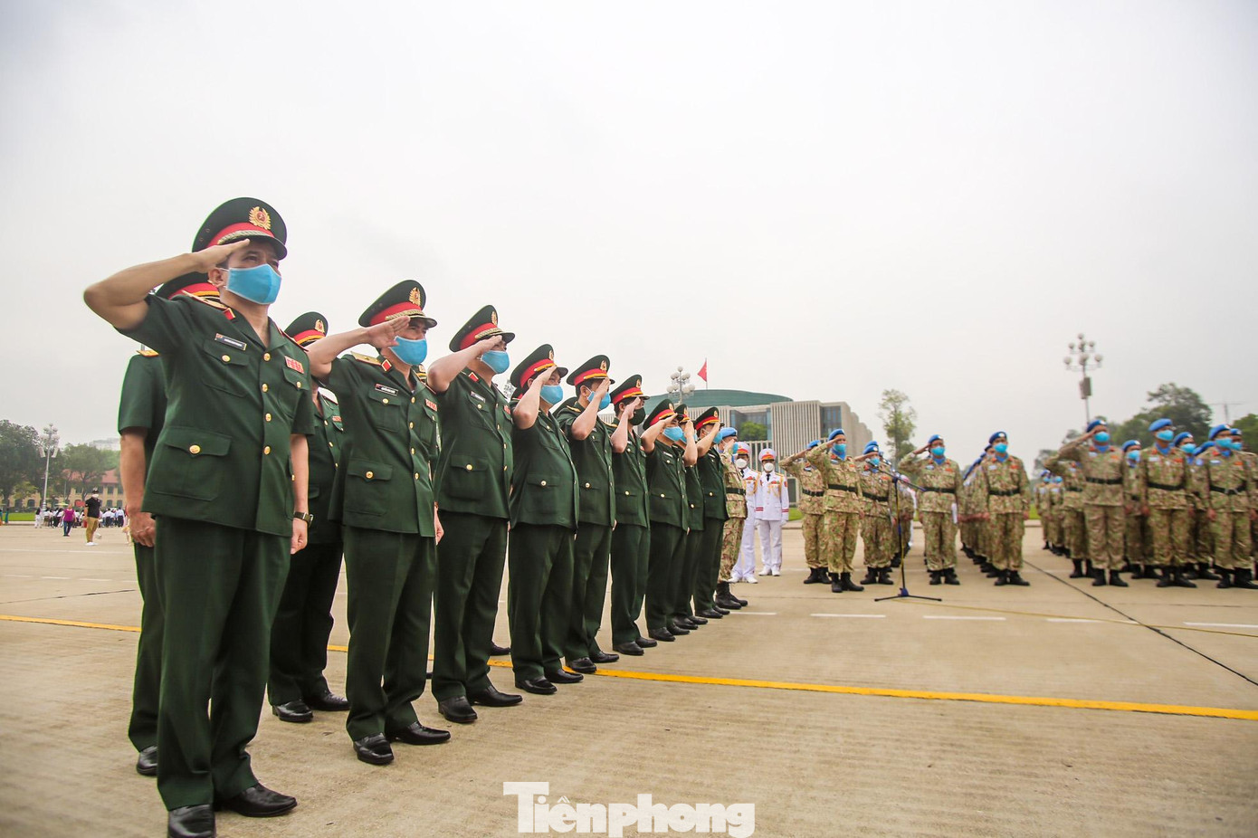 Không khí trang nghiêm tại buổi lễ