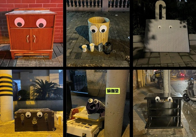 Các bài đăng của Chen Jiaorong về đồ nội thất bị bỏ hoang ở Thượng Hải (Ảnh: Sixthtone). Các bài đăng của Chen Jiaorong về đồ nội thất bị bỏ hoang ở Thượng Hải (Ảnh: Sixthtone).
