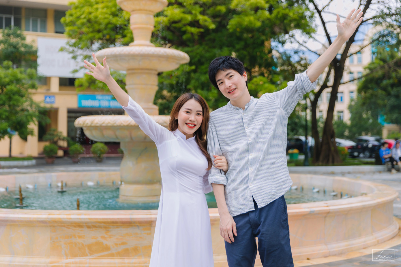 Chuyện tình đẹp của Minh Tâm và Shu Taro khiến nhiều người ngưỡng mộ (Ảnh: Nhân vật cung cấp).