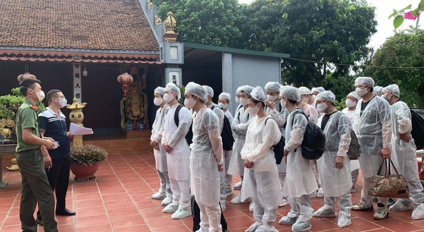 Công an tỉnh Hưng Yên phát hiện 20 công dân Trung Quốc nhập cảnh trái phép, lưu trú tại huyện Ân Thi.