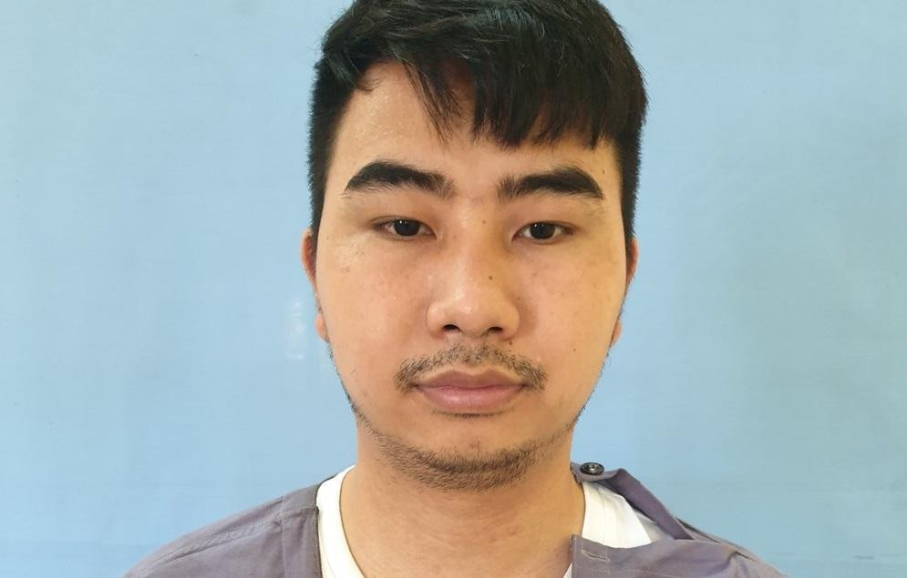 Bị can Nguyễn Thế Dương tại cơ quan điều tra. Ảnh: CAHP