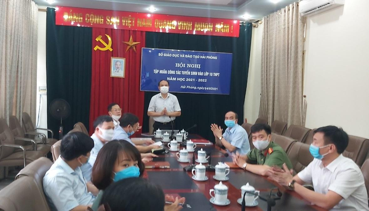 Sở GD&amp;ĐT Hải Phòng tổ chức tập huấn tuyển sinh lớp 10 chiều 4/6.