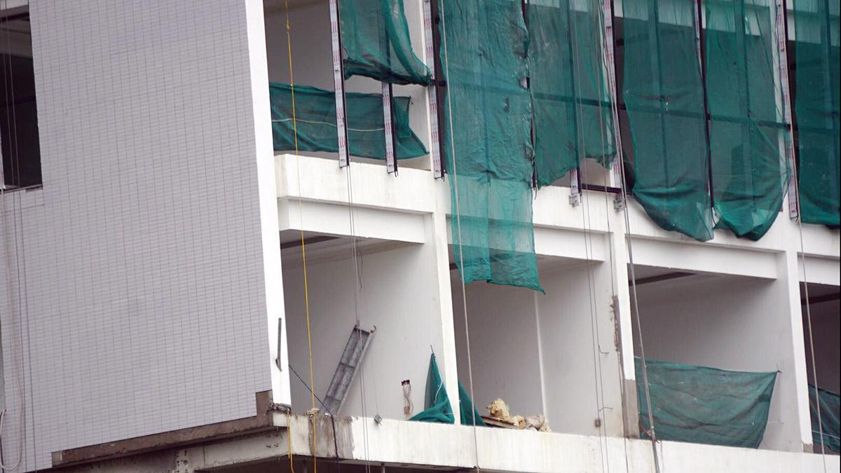 Khi công trình này thi công hoàn thiện, lực lượng chức năng quận Ngô Quyền (TP Hải Phòng) mới thực hiện được việc dừng thi công tuyệt đối.