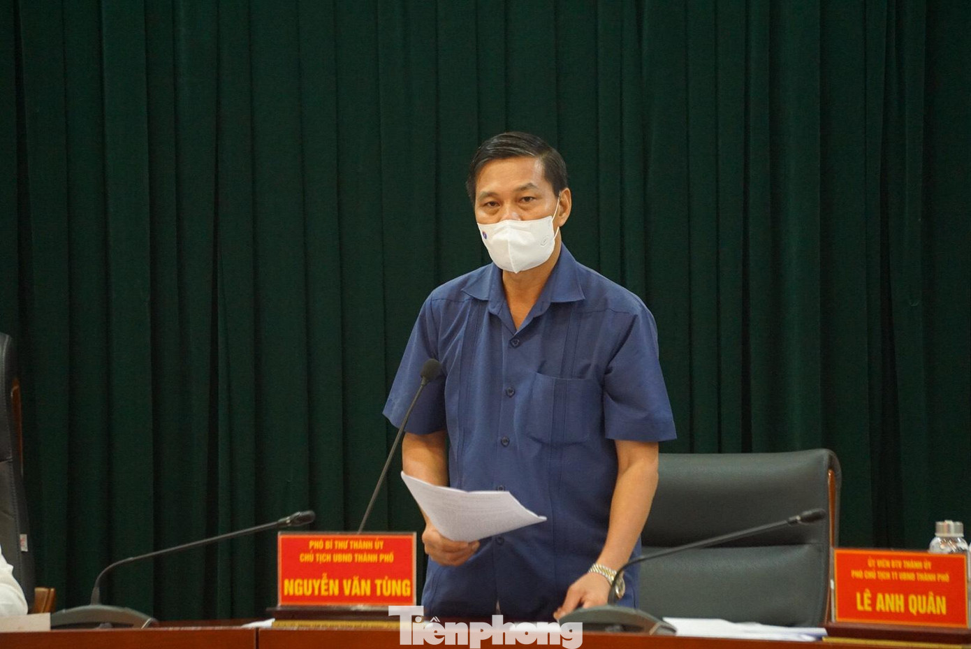 Ông Nguyễn Văn Tùng - Chủ tịch UBND TP Hải Phòng. Ông Nguyễn Văn Tùng - Chủ tịch UBND TP Hải Phòng.