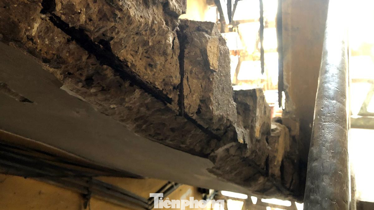 Nhiều vị trí tại các cầu thang bộ bị hư hỏng, xuống cấp. Nhiều mảng bê tông tại một số vị trí lan can cầu thang vỡ, rơi để hở cốt thép. Nhiều vị trí tại các cầu thang bộ bị hư hỏng, xuống cấp. Nhiều mảng bê tông tại một số vị trí lan can cầu thang vỡ, rơi để hở cốt thép.