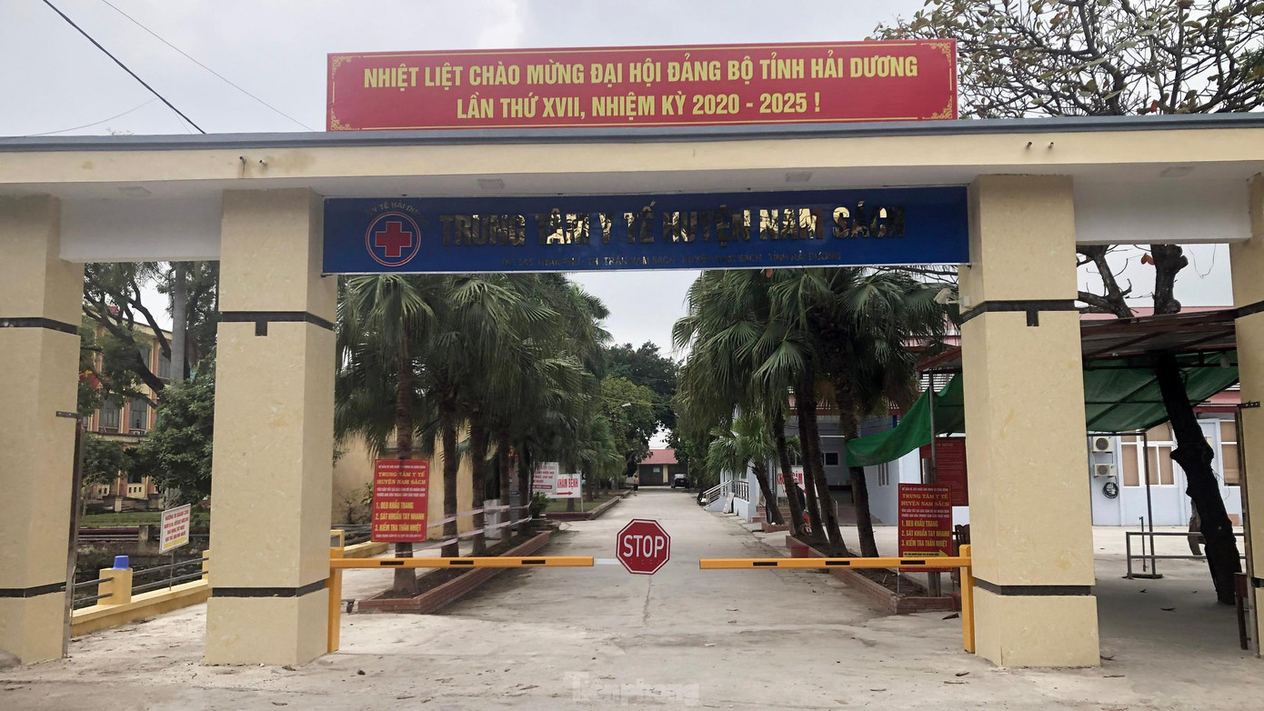 Trung tâm y tế huyện Nam Sách.