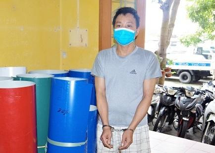 Hà Công Duẩn tại thời điểm bị bắt giữ