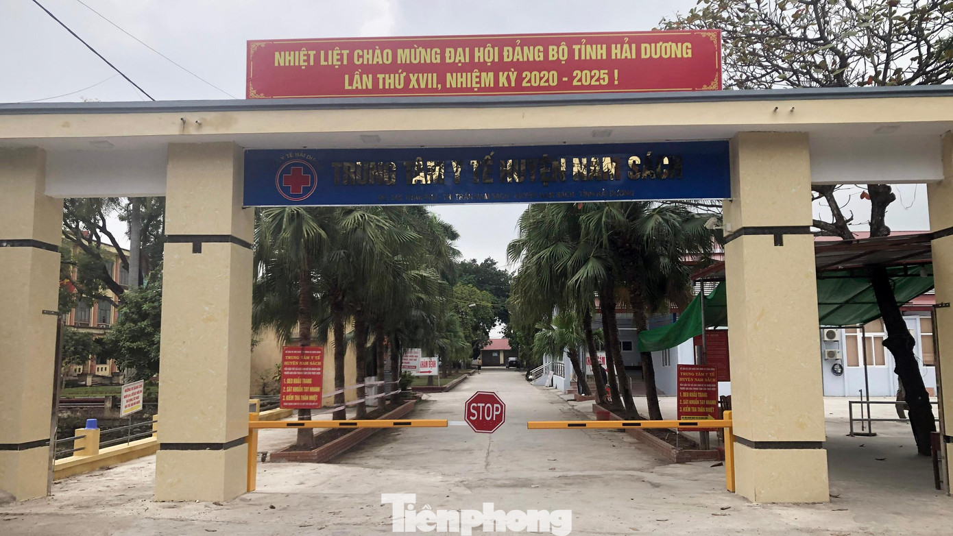 Trung tâm y tế huyện Nam Sách.