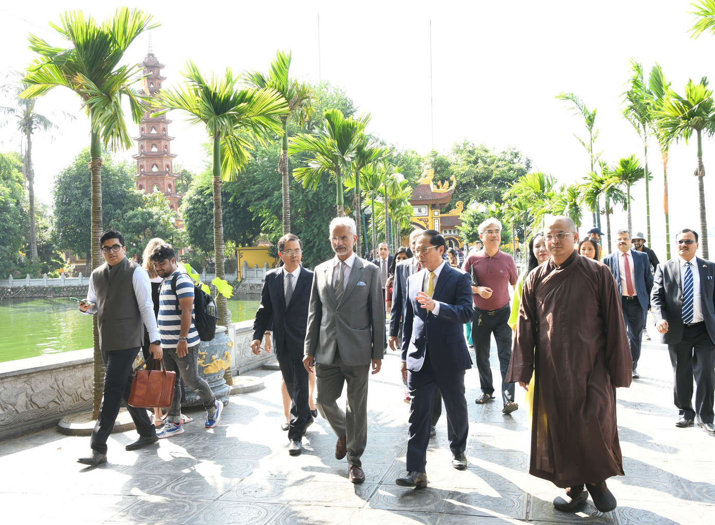 Quan hệ Đối tác chiến lược toàn diện Việt Nam - Ấn Độ tiếp tục phát triển tốt đẹp trên các lĩnh vực. (Ảnh: Như Ý)