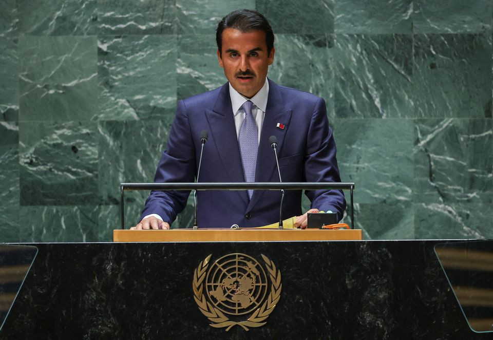 Quốc vương Qatar Tamim bin Hamad Al-Thani. (Ảnh: Reuters) Quốc vương Qatar Tamim bin Hamad Al-Thani. (Ảnh: Reuters)