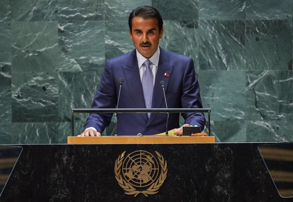 Quốc vương Qatar Tamim bin Hamad Al-Thani. (Ảnh: Reuters)