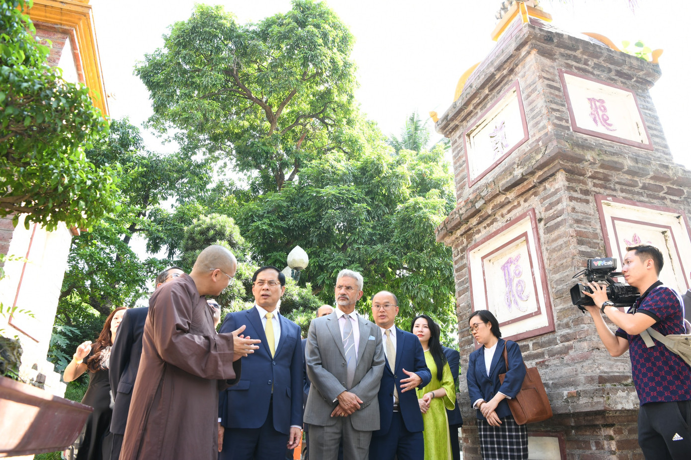 Phật giáo là một trong những sợi dây gắn kết văn hoá, lịch sử, tôn giáo giữa Việt Nam và Ấn Độ. (Ảnh: Như Ý)