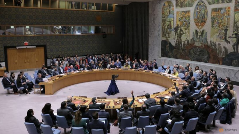 Phiên họp của Hội đồng Bảo an LHQ về xung đột Israel - Hamas ngày 16/10. (Ảnh: Reuters) Phiên họp của Hội đồng Bảo an LHQ về xung đột Israel - Hamas ngày 16/10. (Ảnh: Reuters)