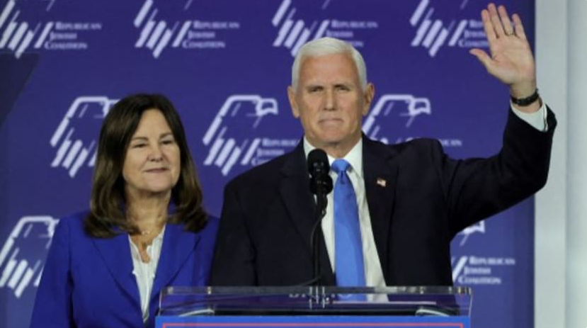 Cựu Tổng thống Mỹ Mike Pence thông báo rút khỏi cuộc đua tổng thống 2024. (Ảnh: Reuters)