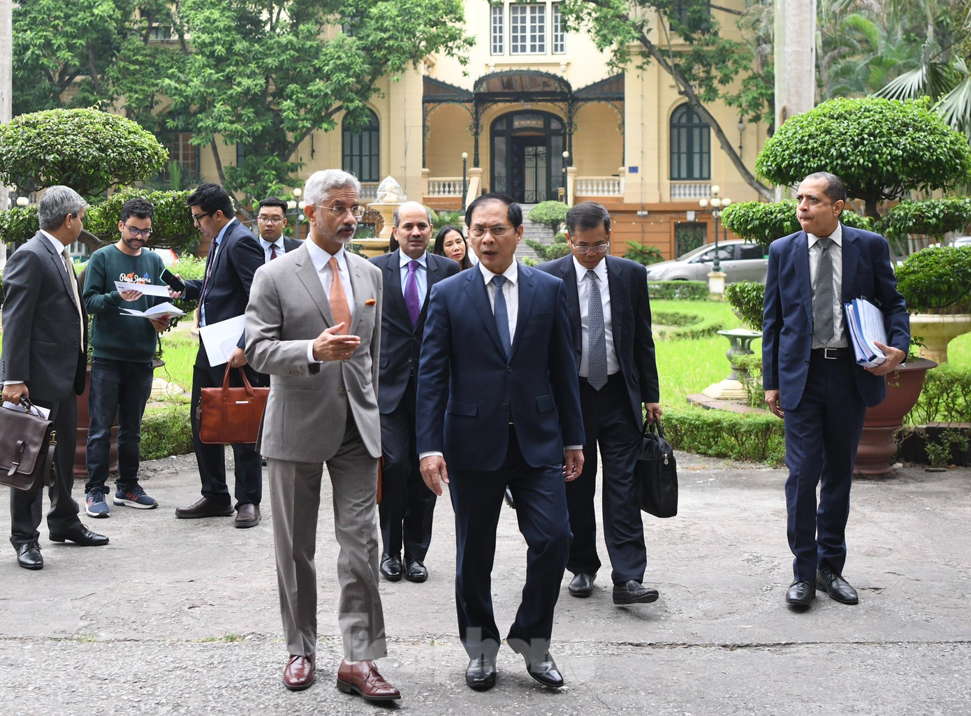 Hai Bộ trưởng đã có nhiều lần gặp gỡ và trao đổi tại các sự kiện song phương và đa phương. (Ảnh: Như Ý) Hai Bộ trưởng đã có nhiều lần gặp gỡ và trao đổi tại các sự kiện song phương và đa phương. (Ảnh: Như Ý)