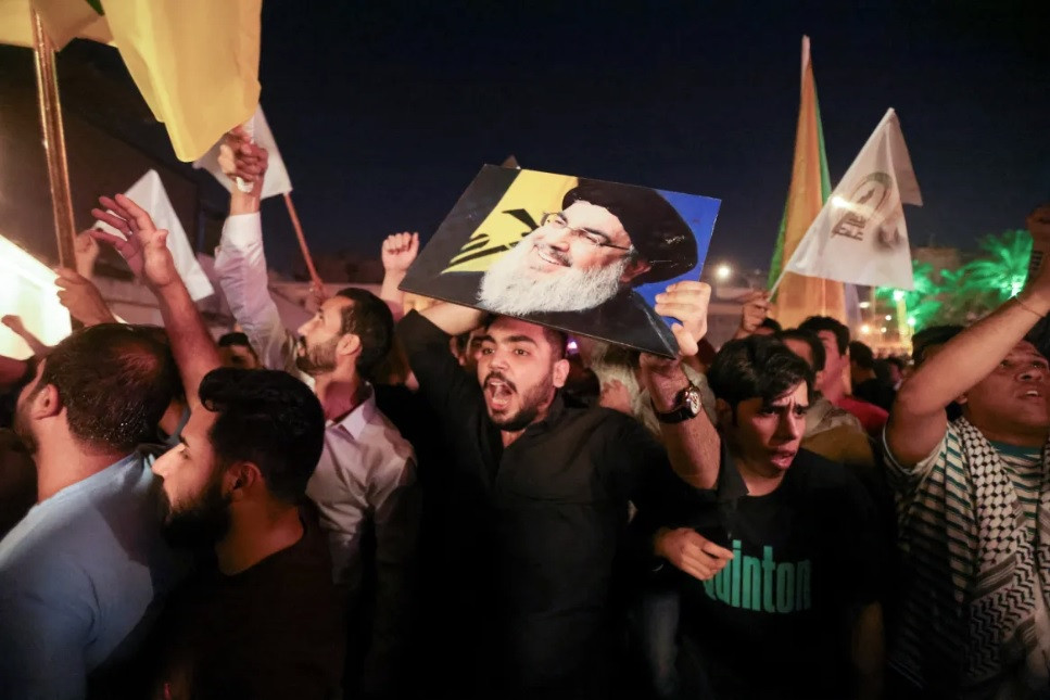 Biểu tình ở Baghdad, Iraq, ngày 17/10. (Ảnh: Reuters) Biểu tình ở Baghdad, Iraq, ngày 17/10. (Ảnh: Reuters)