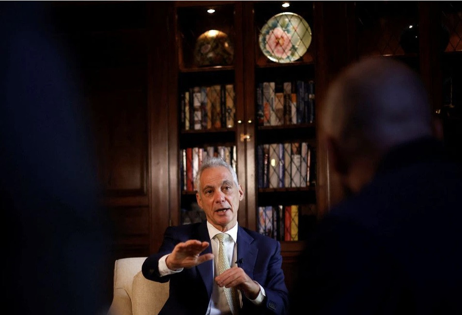 Đại sứ Mỹ tại Nhật Bản Rahm Emanuel. (Ảnh: Reuters)