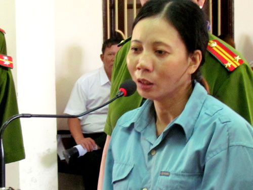 Bị cáo tại phiên tòa