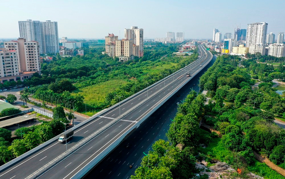 Vành đai 3 trên cao, dự án mang dấu ấn kỹ thuật quan trọng của Cienco4 Vành đai 3 trên cao, dự án mang dấu ấn kỹ thuật quan trọng của Cienco4