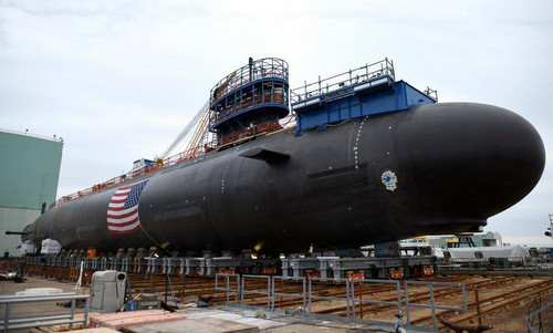 Tàu ngầm Mỹ được điều khiển bằng tay cầm chơi game ảnh 1