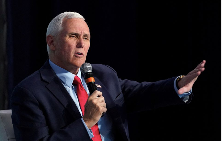 Cựu Phó Tổng thống Mỹ Mike Pence. (Ảnh: AP) Cựu Phó Tổng thống Mỹ Mike Pence. (Ảnh: AP)