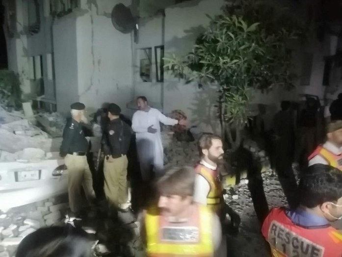 Hiện trường vụ nổ Hiện trường vụ nổ