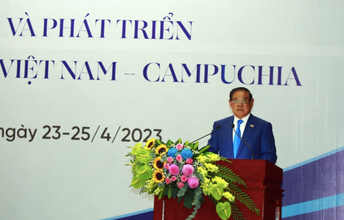 Phó Thủ tướng, Bộ trưởng Bộ Nội vụ Vương quốc Campuchia Samdech Krolahom Sar Kheng. (Ảnh: Mofa) Phó Thủ tướng, Bộ trưởng Bộ Nội vụ Vương quốc Campuchia Samdech Krolahom Sar Kheng. (Ảnh: Mofa)