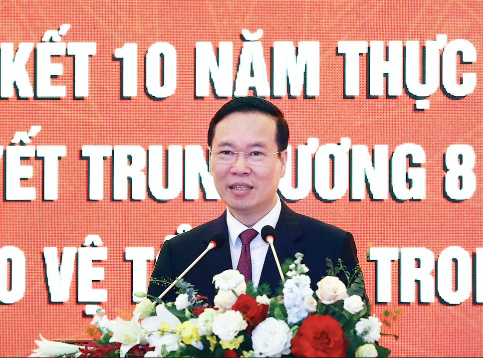 Chủ tịch nước Võ Văn Thưởng phát biểu chỉ đạo hội nghị