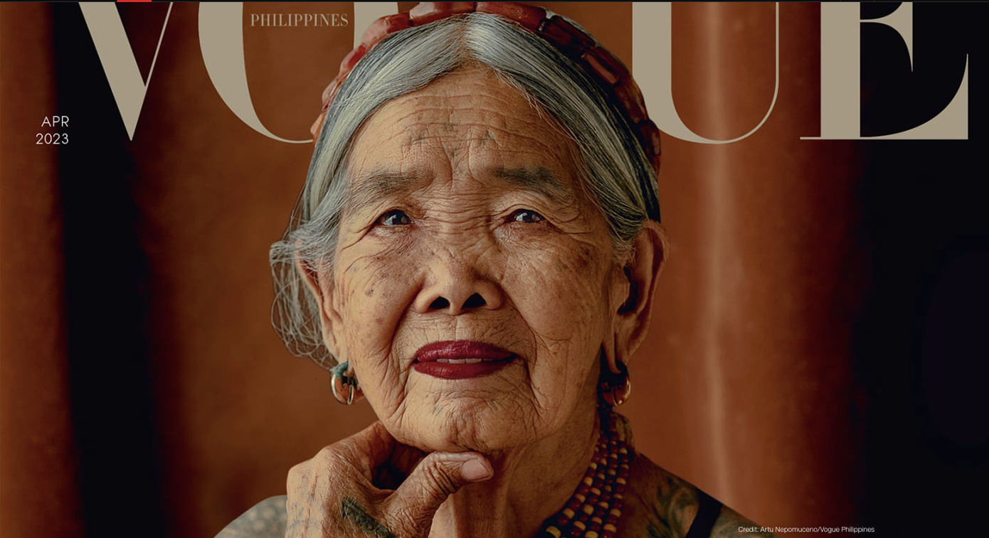 Gương mặt 106 tuổi trên trang bìa tạp chí Vogue Gương mặt 106 tuổi trên trang bìa tạp chí Vogue