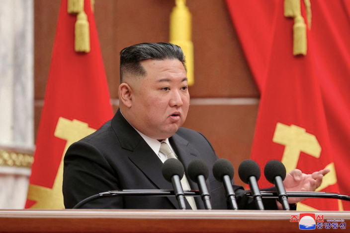 Nhà lãnh đạo Triều Tiên Kim Jong Un. (Ảnh: KCNA)