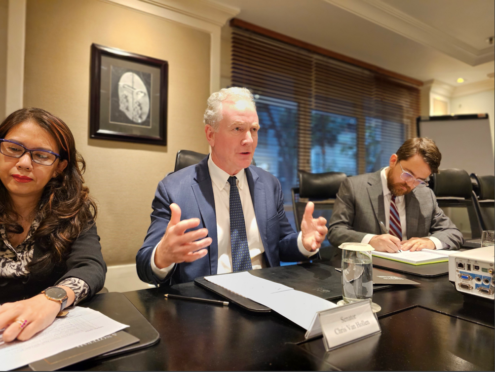 TNS Chris Van Hollen. (Ảnh: TĐ)