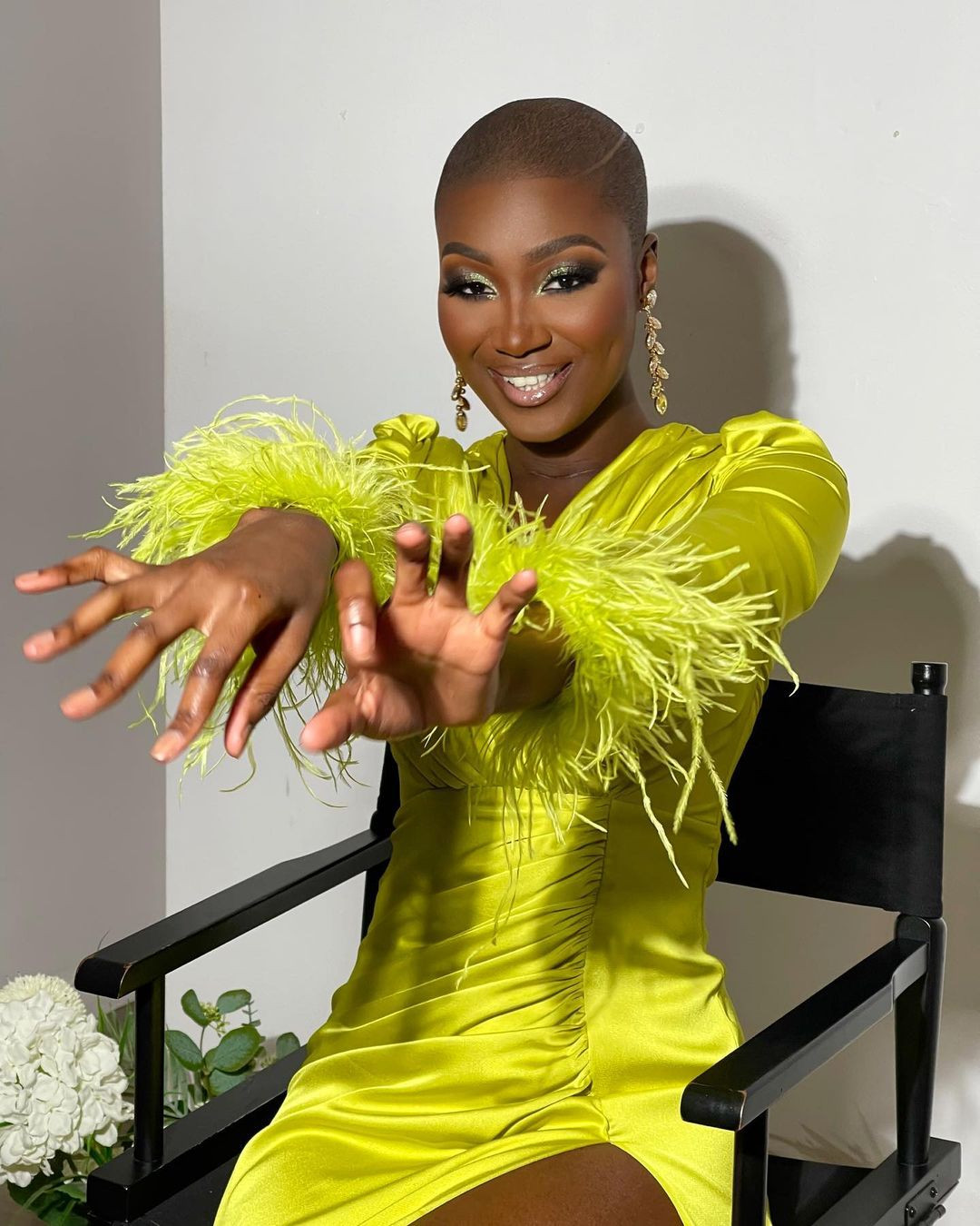 Safiétou Kabengele gây ấn tượng khi là người đẹp duy nhất để đầu trọc tại cuộc thi năm nay. Cô có vẻ ngoài cá tính, hiện đại.