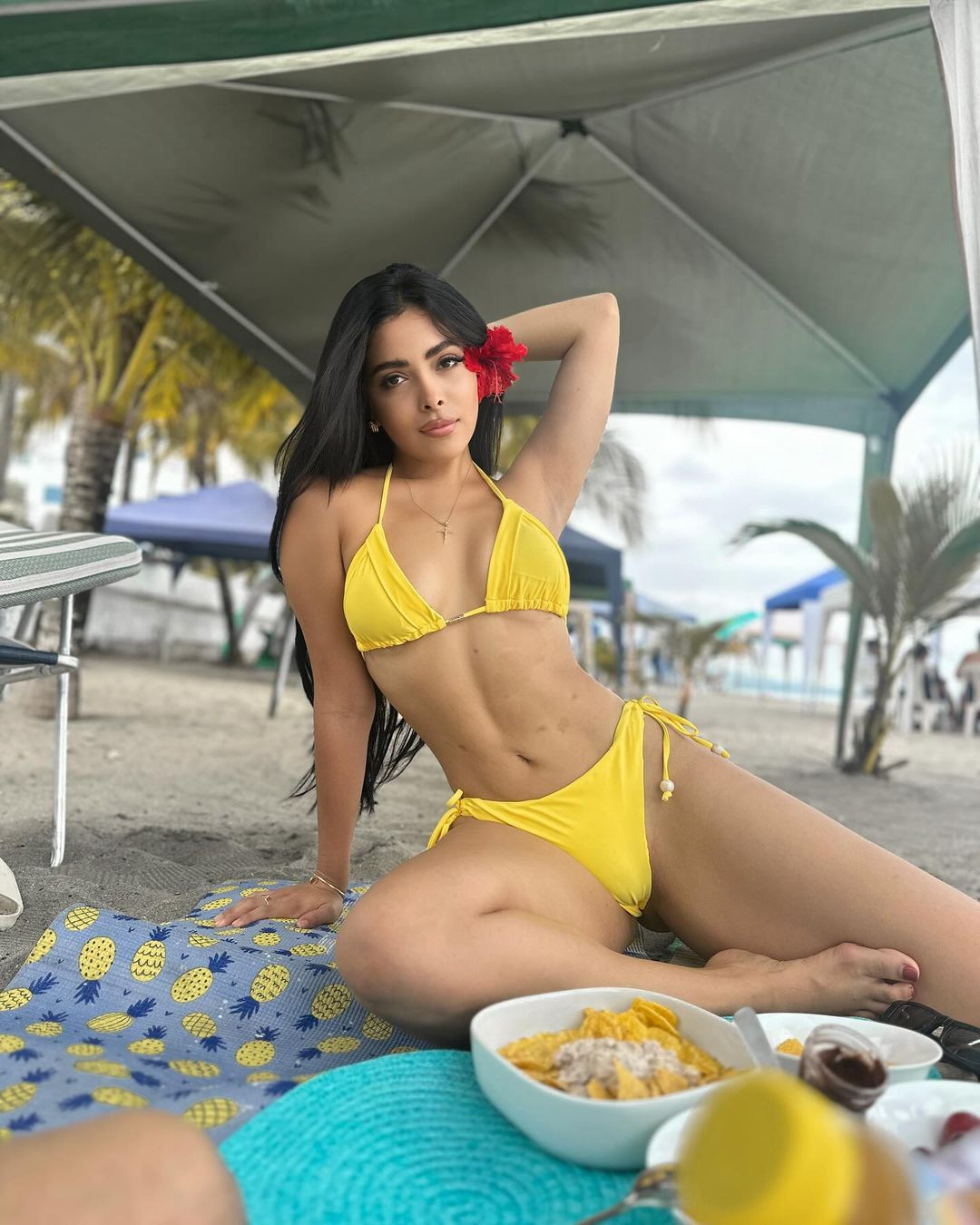 Landy Párraga thường xuyên khoe cuộc sống xa hoa trên mạng xã hội.