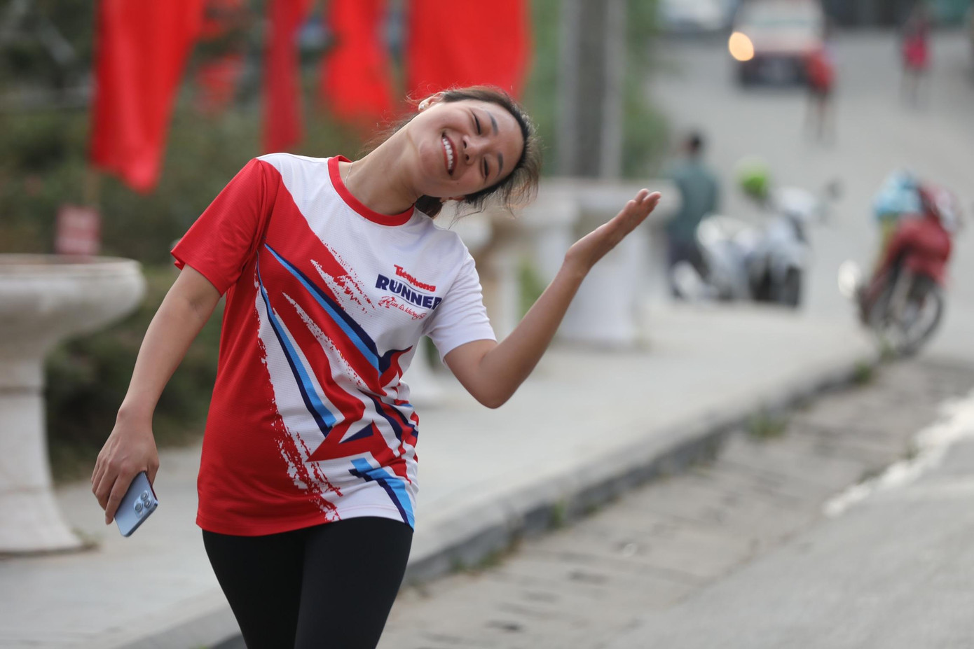 Niềm vui trên đường chạy là cảm giác tuyệt vời không gì mua được.