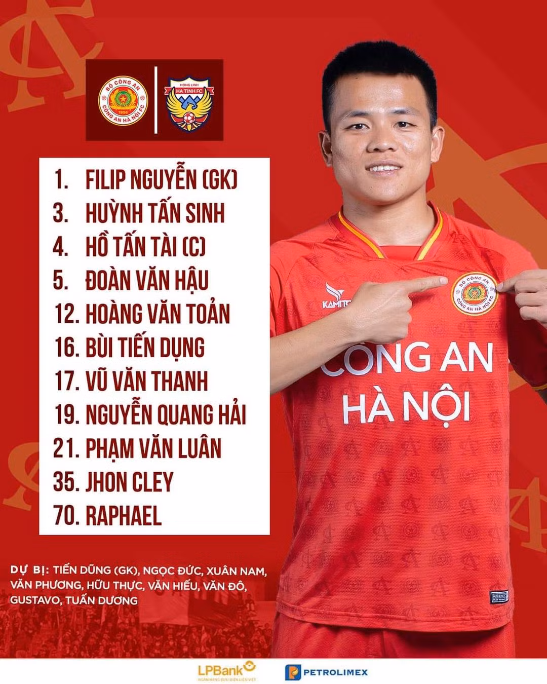 CAHN bị Hà Tĩnh chia điểm, cục diện cuộc đua vô địch thêm gay cấn ảnh 2 CAHN bị Hà Tĩnh chia điểm, cục diện cuộc đua vô địch thêm gay cấn ảnh 2