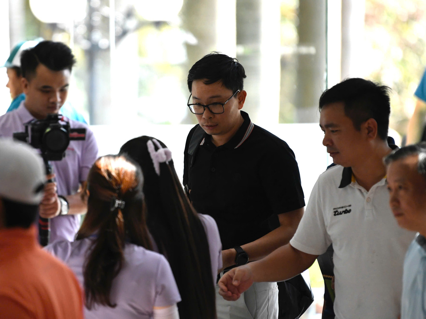 Với hướng dẫn tận tình và quy trình làm việc chuyên nghiệp của Ban tổ chức, các thủ tục đăng ký hoàn tất nhanh chóng trong sự hài lòng của các golfer.