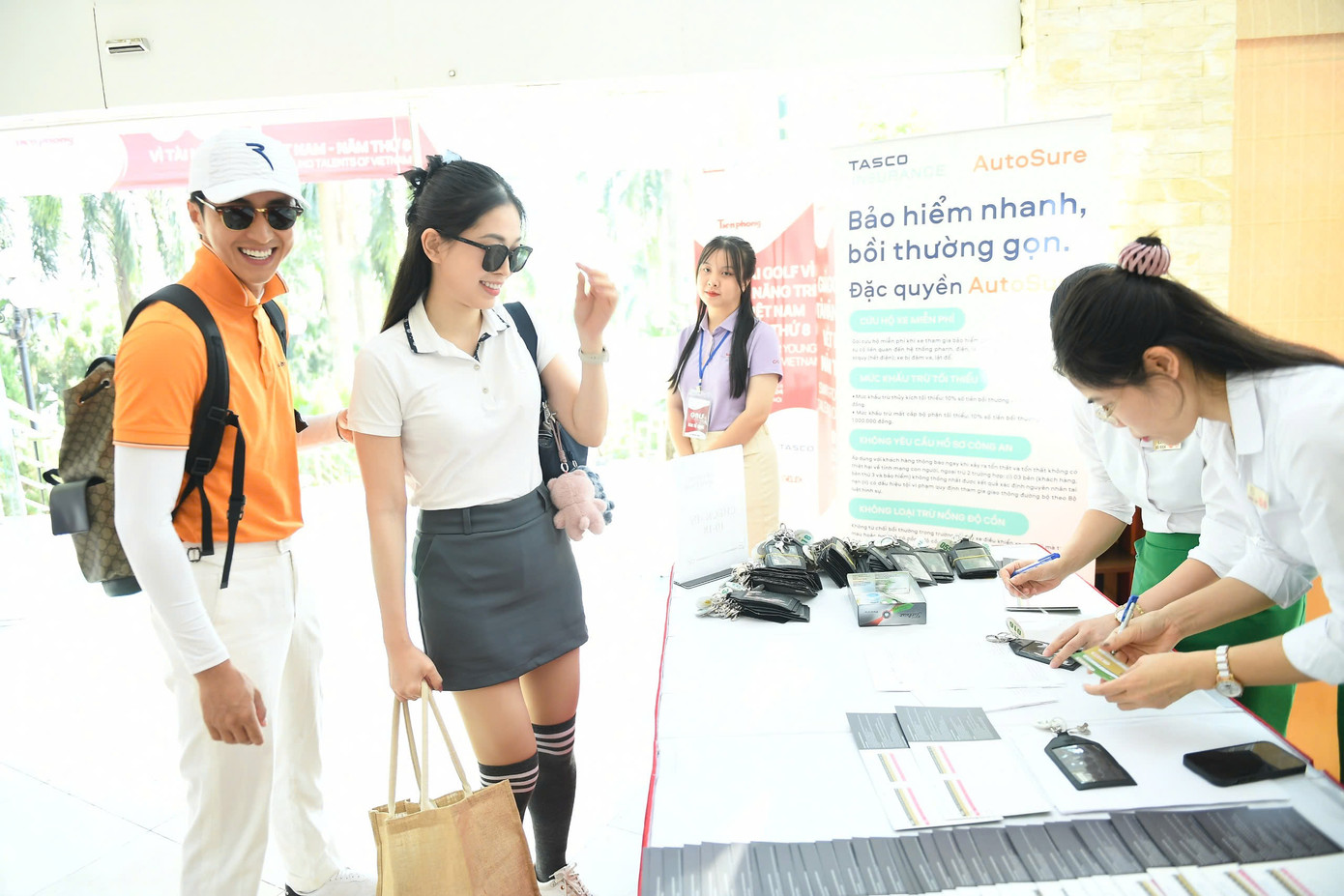 Là hoạt động thường niên nhằm thu hút nguồn tài chính cho Quỹ Hỗ trợ Tài năng trẻ Việt Nam, đồng thời ở mùa thứ 8, Tiền Phong Golf Championship còn bao gồm chương trình “Cùng Tiền Phong nâng bước em tới trường”, hỗ trợ những sinh viên bị tác động trực tiếp bởi bão số 3 gây ra. Vì vậy, giải thu hút rất nhiều golfer tham dự, bao gồm những ngôi sao nổi tiếng như diễn viên Bình An, á hậu Phương Nga.