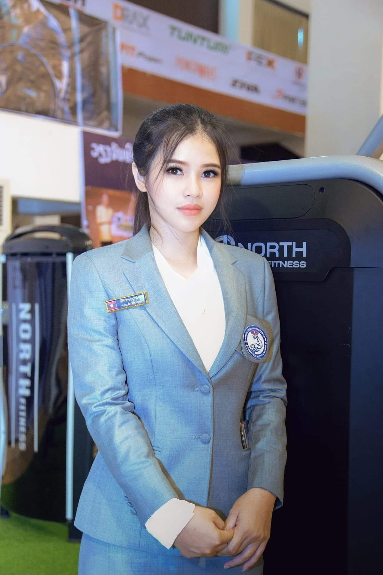 Chân dung Pijika Bunkwang, cô gái được yêu mến nhất ở Lào. (Ảnh: Kapook)