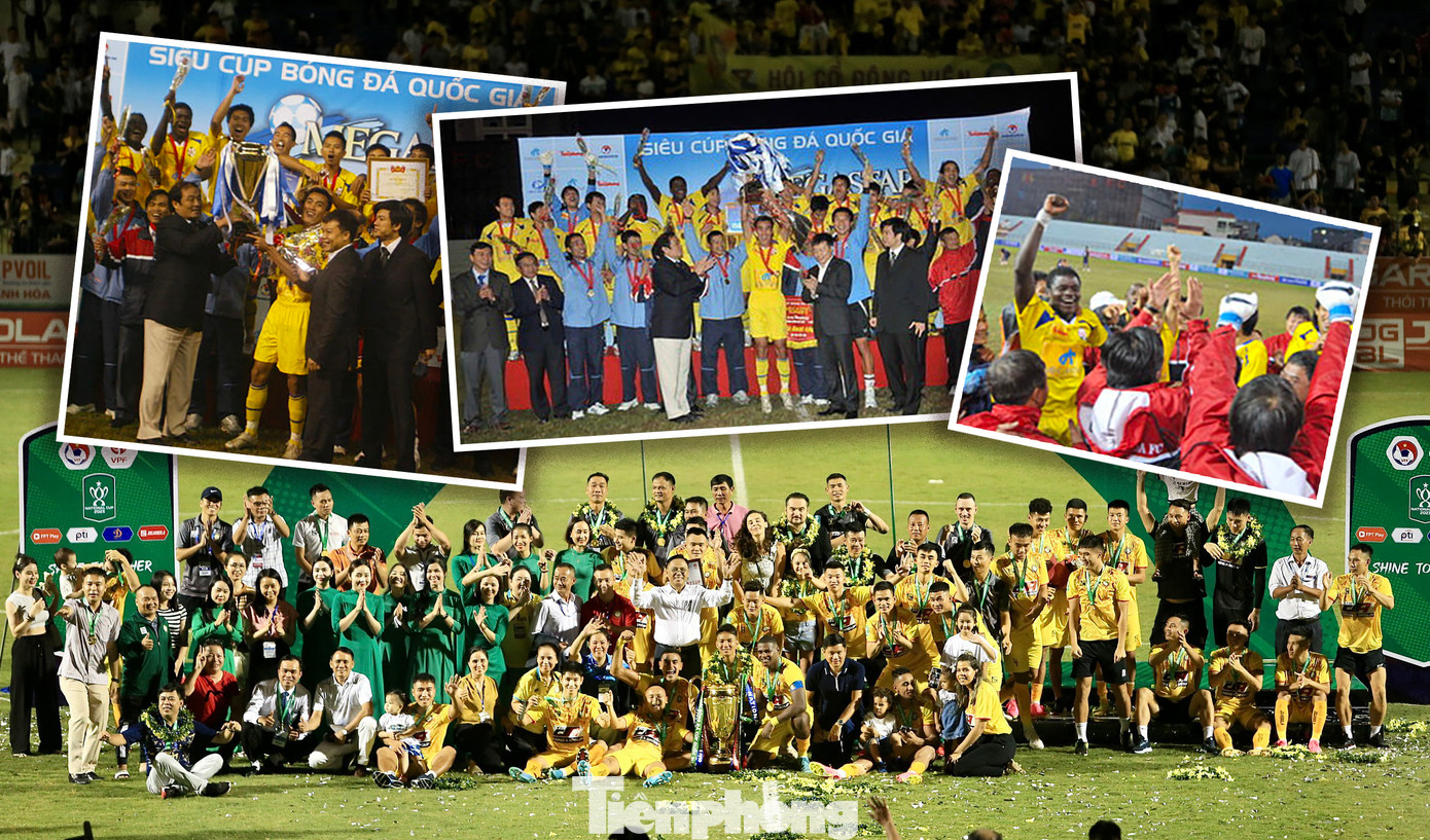 CLB Thanh Hóa khi giành Cúp Quốc gia 2023 và những hình ảnh đoạt Siêu cúp Quốc gia 2009 (các ảnh nhỏ). CLB Thanh Hóa khi giành Cúp Quốc gia 2023 và những hình ảnh đoạt Siêu cúp Quốc gia 2009 (các ảnh nhỏ).