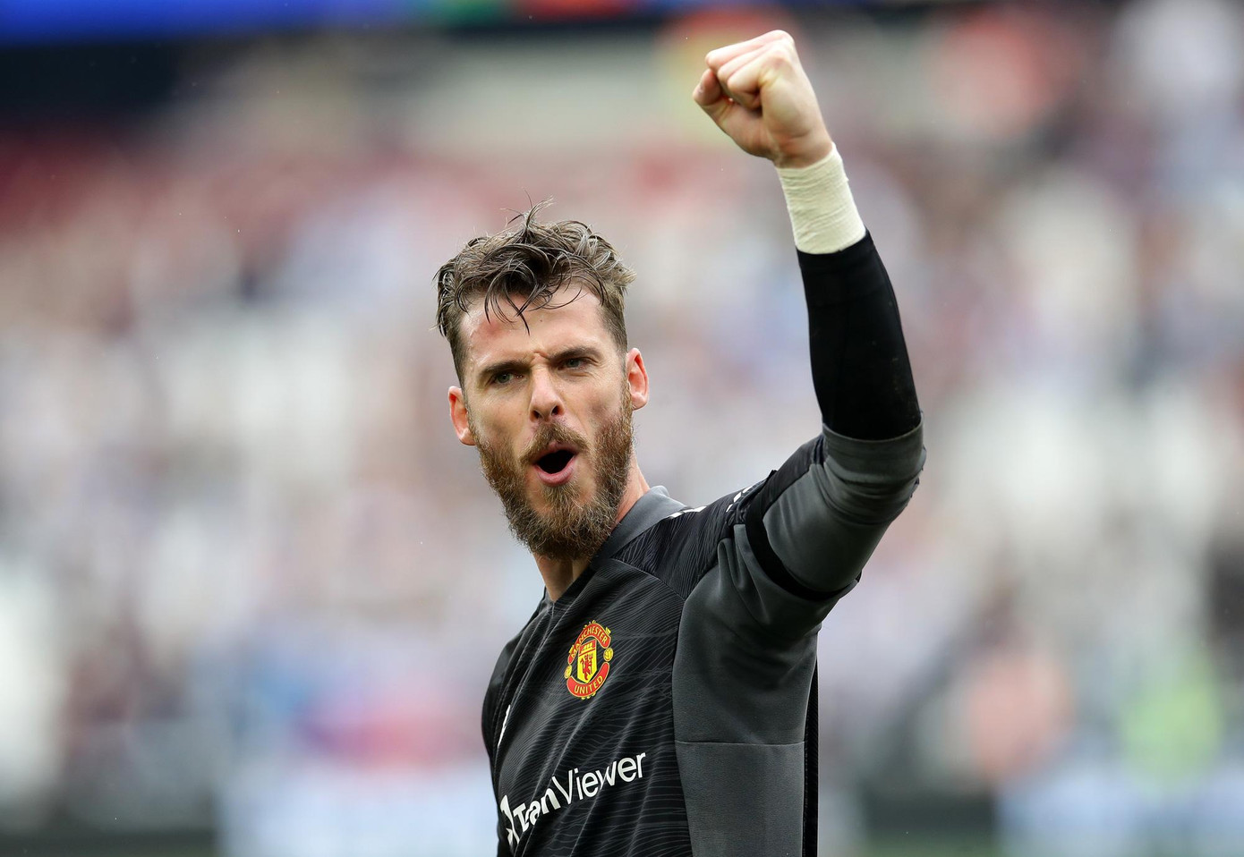 De Gea đã thực hiện 105 pha cứu thua, nhiều thứ hai Premier League mùa này. (Ảnh: Getty Images)