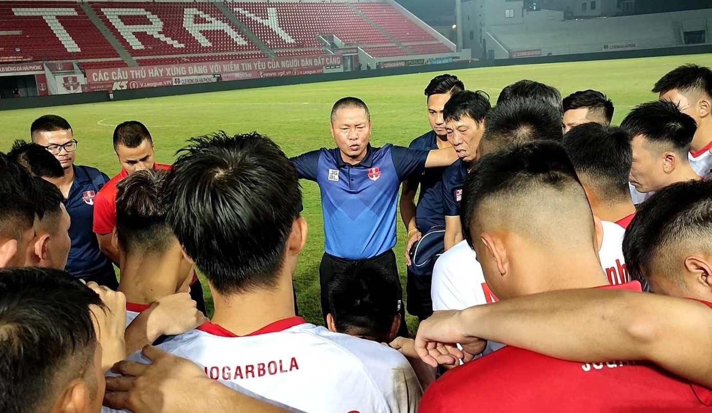 HLV Chu Đình Nghiêm đã tạo nên một Hải Phòng thực sự khác biệt ở V-League 2022.