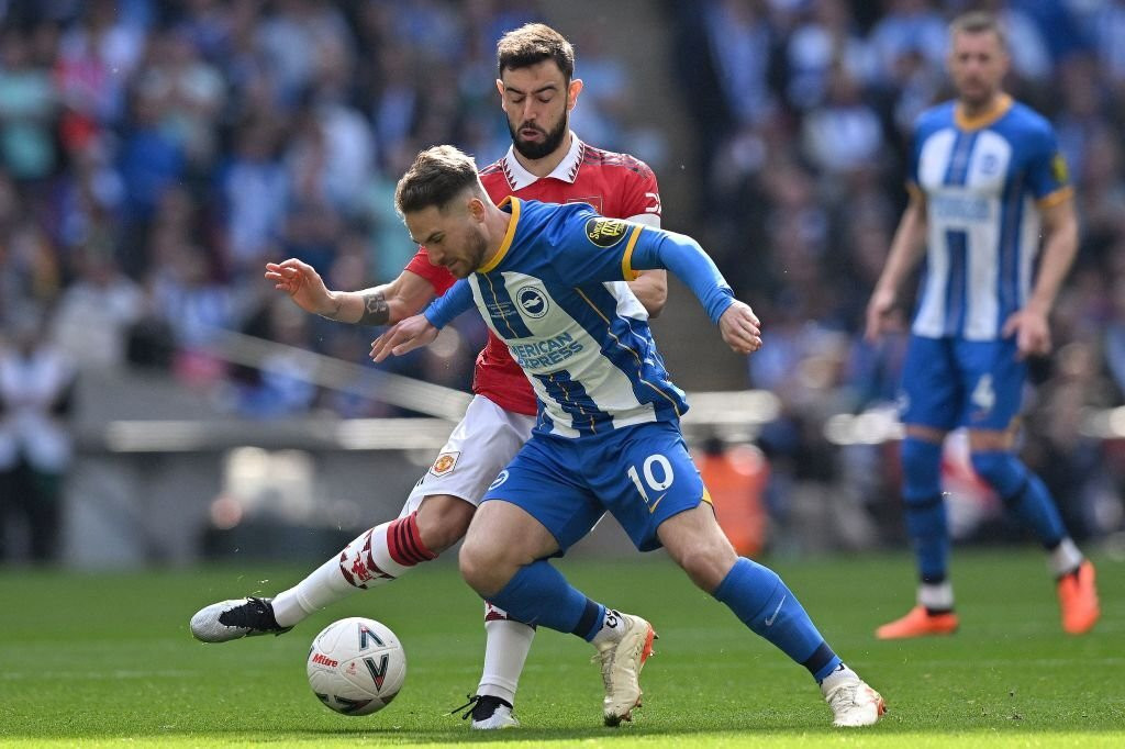 Thắng Brighton 7-6 trên chấm luân lưu, MU hẹn đại chiến Man City ở chung kết FA Cup ảnh 6