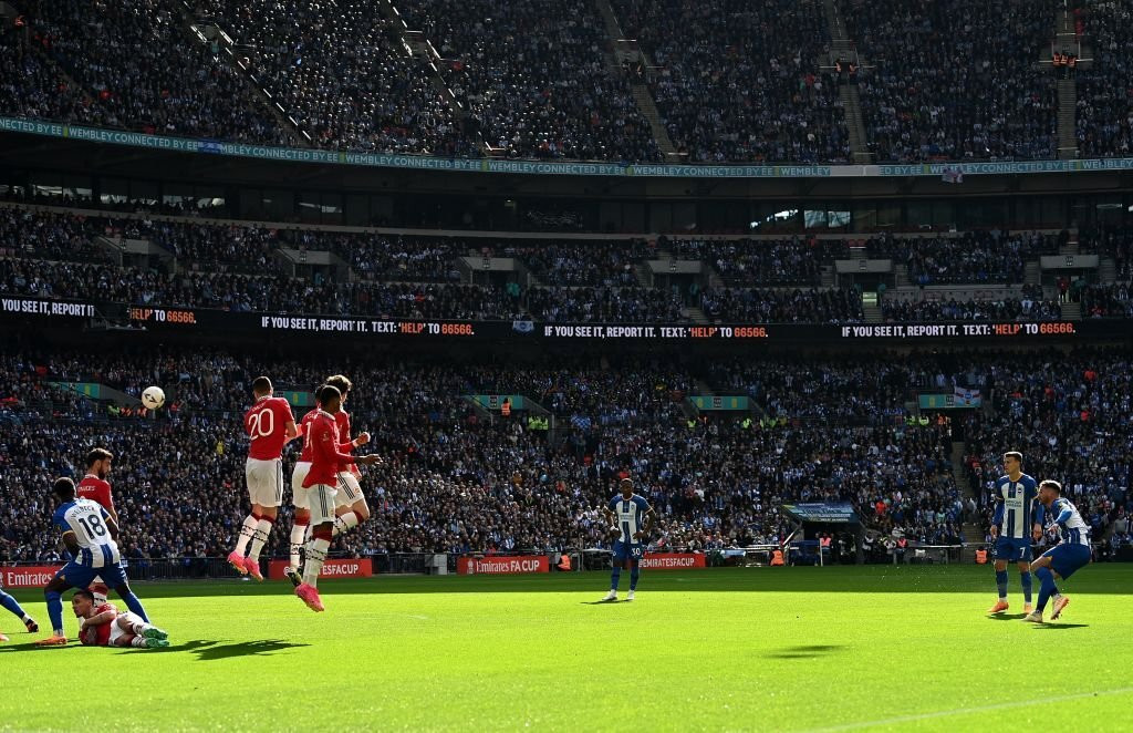 Thắng Brighton 7-6 trên chấm luân lưu, MU hẹn đại chiến Man City ở chung kết FA Cup ảnh 8