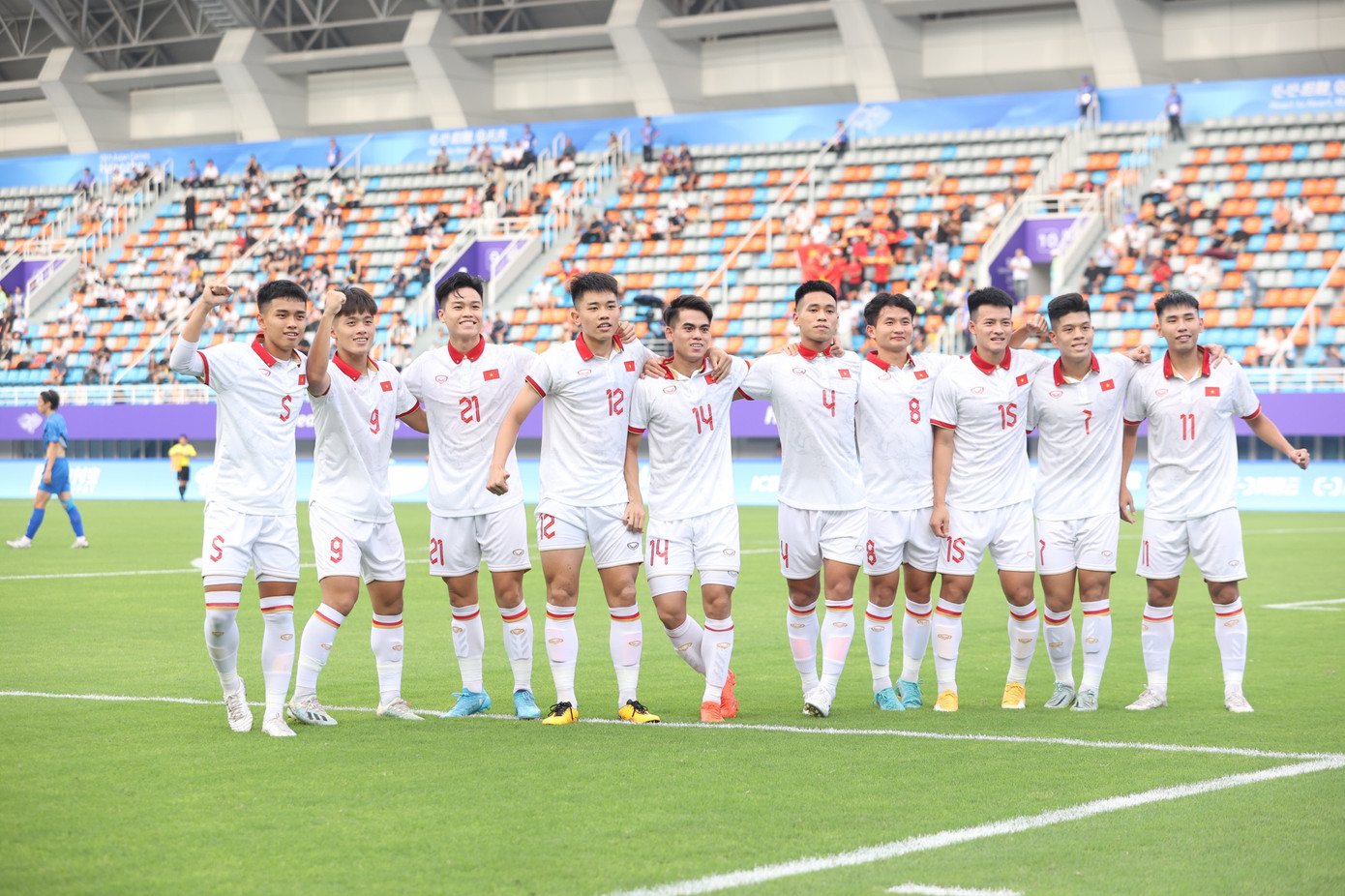 Olympic Việt Nam mở đầu chiến dịch Asiad 19 với thắng lợi 4-2 trước Mông Cổ ảnh 33 Olympic Việt Nam mở đầu chiến dịch Asiad 19 với thắng lợi 4-2 trước Mông Cổ ảnh 33