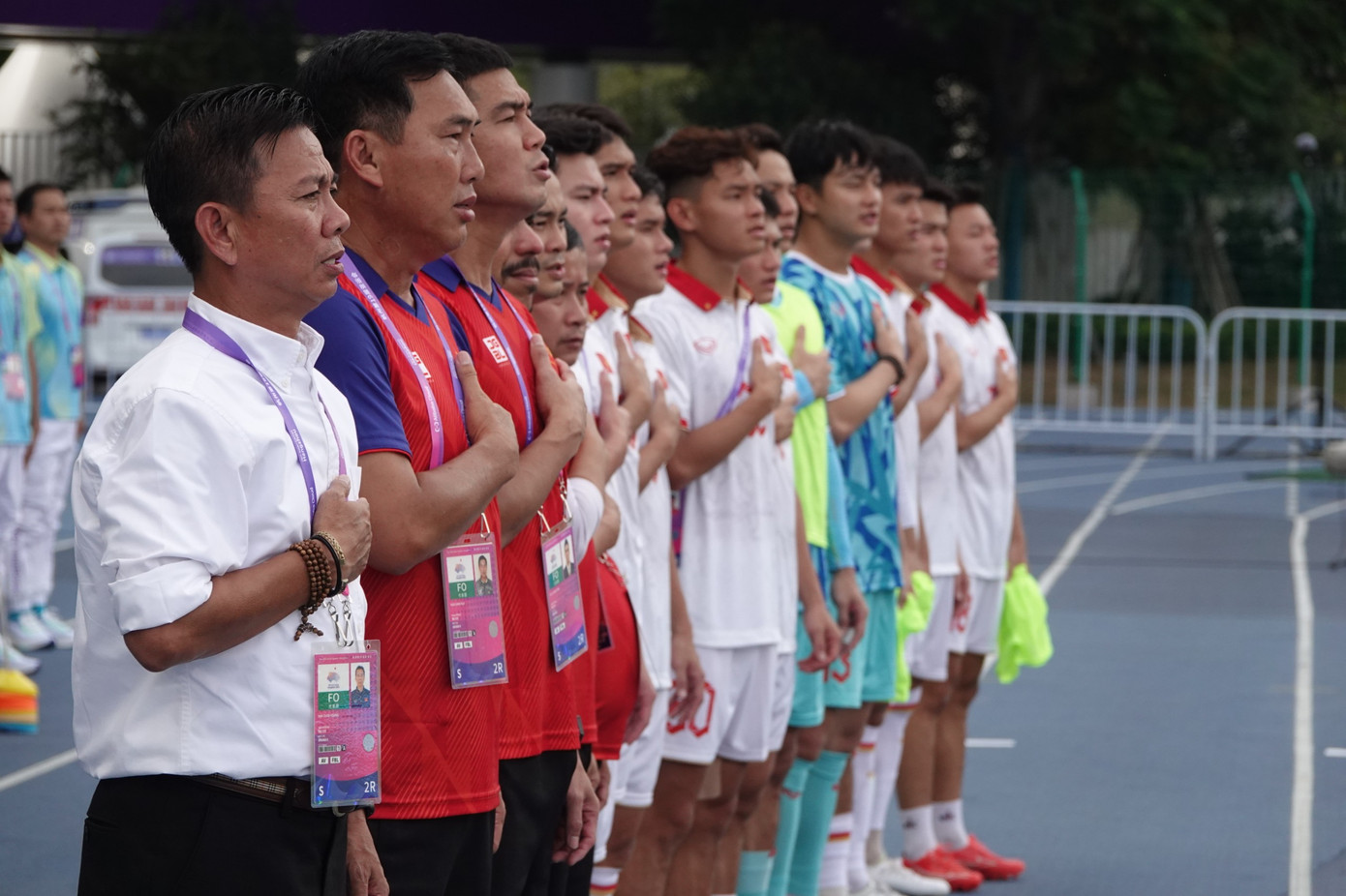 Olympic Việt Nam mở đầu chiến dịch Asiad 19 với thắng lợi 4-2 trước Mông Cổ ảnh 19 Olympic Việt Nam mở đầu chiến dịch Asiad 19 với thắng lợi 4-2 trước Mông Cổ ảnh 19